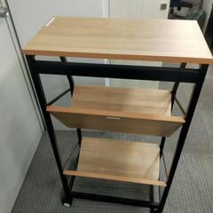 レシル 天板付き ファイルワゴン A4ファイル対応 ブックラックワゴン 幅582×奥行392×高さ1033mmの画像