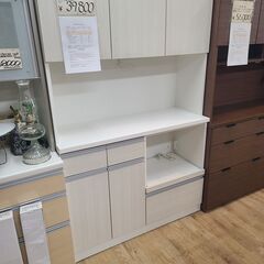 食器棚　白の画像