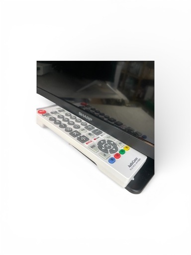 注目！3か月間保証☆配達有り！11000円(税込）シャープ 32型液晶テレビ 2023年製 汎用リモコン付