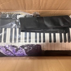 Moon River 電子ピアノ 88鍵盤 折りたたみ式 日本語説明書付き ブラックの画像