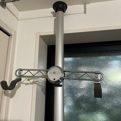 MINOURA ミノウラ バイク
タワー　シルバー ディスプレイスタンド 突っ張り式自転車収納 の画像