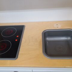 J1949【リユースのサカイ柏店】IKEA　イケア　おままごとキッチン　DUKTIG ドゥクティグ　クリーニング済み　参考価格14,990円の画像