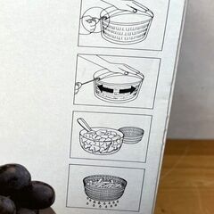 【B491】Zyliss/チリス/サラダドライヤー/サラダスピナー/スイス製/クッキング/調理器具/キッチン用品の画像