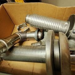 FF式ストーブ　吸排気筒の画像