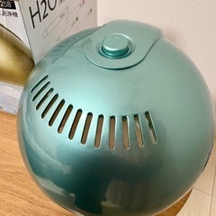 空気清浄加湿器 アロマ LEDライト FL258WH グリーンの画像