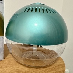 空気清浄加湿器 アロマ LEDライト FL258WH グリーンの画像