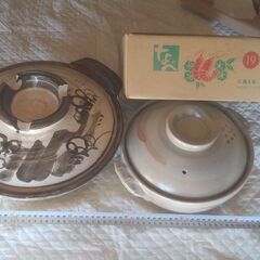土鍋(未使用品+中古品)2コの画像
