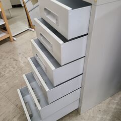 J1950【リユースのサカイ柏店】6段スチールキャビネット　クリーニング済みの画像