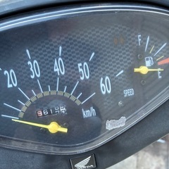 ホンダ　dio AF62 原付　エンジン動作品　抹消済み　の画像