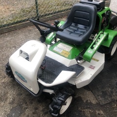 実働　乗用モア　共立RM90V 乗用草刈機　GXV340搭載 ラビットモア　オーレック　共立の画像