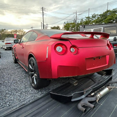 スカイライン　３７０GT　Ｒ３５　ＧＴーＲ仕様　完全現状販売　ＧＴ－Ｒ純正パーツ　ライト・テール配線加工済み　スマートキー　プッシュスタートの画像