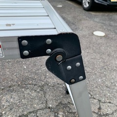 カインズ　アルミ万能洗車台　作業台の画像