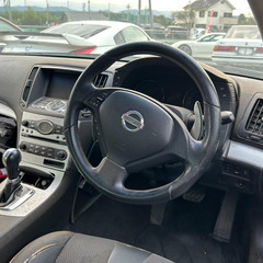 スカイライン　３７０GT　Ｒ３５　ＧＴーＲ仕様　完全現状販売　ＧＴ－Ｒ純正パーツ　ライト・テール配線加工済み　スマートキー　プッシュスタートの画像