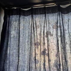 IKEA ブルー カーテンの画像