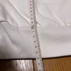 ロサンゼルスアパレル14オンス　ホワイト長袖トレーナー2XLの画像