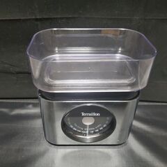 ★【フランス】　Terraillon テライヨン キッチンスケール クロムメッキ　★の画像