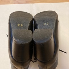 21㎝　ヒール　ブーツ　MILK FRAPPE キッズ　kids 子供　シューズ　靴　21.0㎝　の画像