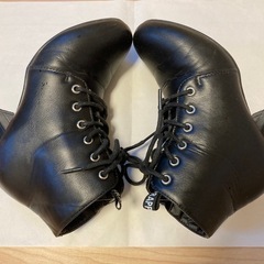 21㎝　ヒール　ブーツ　MILK FRAPPE キッズ　kids 子供　シューズ　靴　21.0㎝　の画像