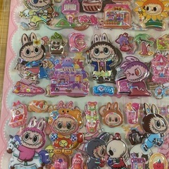 ラブブ♡2枚組シールの画像