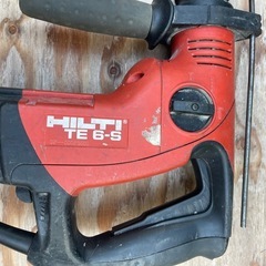 HILTI ヒルティ TE6-S ロータリーハンマードリル 動作品【12/19〜12/22のみ対応可】の画像