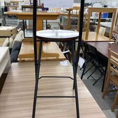 ★リユースのサカイ千葉中央店★  折り畳みテーブル 茶/黒 H87×D41×W32 クリーニング済み TC5866の画像