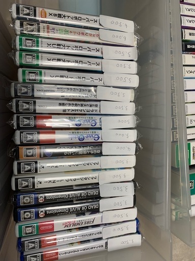ゲームソフト、ＤＳ、３ＤＳ