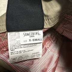 サムシング　ハーフパンツの画像