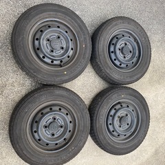 エブリィバンda64vスクラムバン オールシーズンタイヤ
の画像