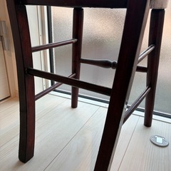 アンティーク 椅子　スツールの画像