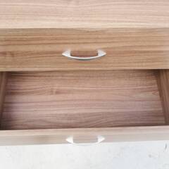 イオン　ワイド　4段　チェスト　タンス 幅75 奥行40 木製 棚 収納　ケース 棚 大容量 シンプル 衣類収納 リビング収納 棚の画像