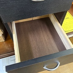 【ジャングル深井店】★スリム5段チェスト ブラック  収納 おしゃれ 家具 簡易クリーニング済 堺市 深井の画像