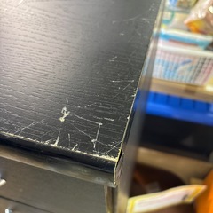 【ジャングル深井店】★スリム5段チェスト ブラック  収納 おしゃれ 家具 簡易クリーニング済 堺市 深井の画像