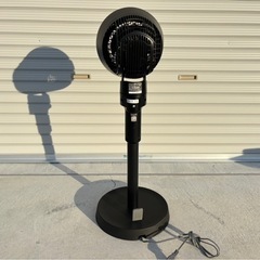 アイリスオーヤマ AZ-AC15TEC-B 2024年製　IRISOYAMA サーキュレーター扇風機 リモコン付き ブラック mw0942の画像