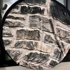 Lastolite ラストライト アーバン背景 1.5 x 2.1m 赤レンガ/グレー石壁 LB5711の画像