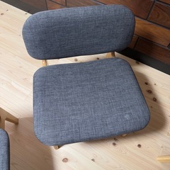 引き取り限定 ダイニングチェア2脚とベンチのセットの画像