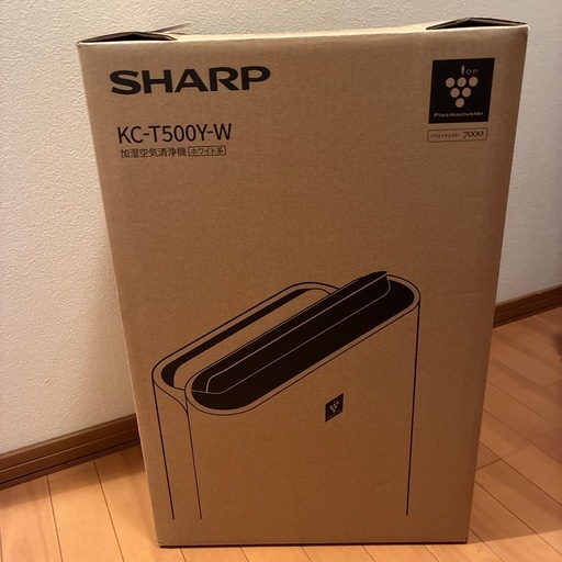 新品 シャープ KC-T500Y 加湿空気清浄機 シャープ加湿空気清浄機KC-T500Y (権左衛門) 札幌の季節、空調家電