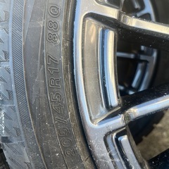 フィアット500 スタッドレスタイヤセットの画像