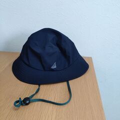 ワークマン　レインハット　黒　AEGIS　あごひも付きの画像
