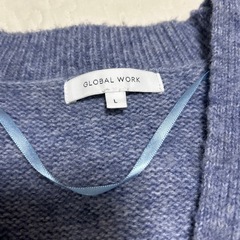 グローバルワーク、カーディガン、Lの画像