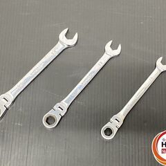 【久留米】【引き取り限定】【中古品】MAC TOOLS マックツールズ RWF610MM/RWF612MM/RWF614MM コンビネーションラチェットレンチ 3点セット サイズ:10・12・14の画像