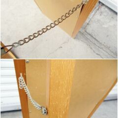 スタイルミラー　M-1058　幅34×高さ149㎝　スタンドミラー　全身鏡　姿見　市場株式会社　ナチュラル　シンプル　直接引取歓迎の画像