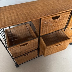 受け渡し予定者決まりました。引き取り限定 藤のチェストの画像