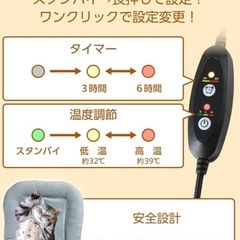 【新品未使用】ELECOペットヒータークッションの画像