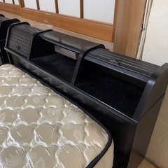 決まりました　シングルベッドとマットレスのセット 2台ありますの画像
