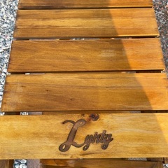 折りたたみ木製ラックの画像