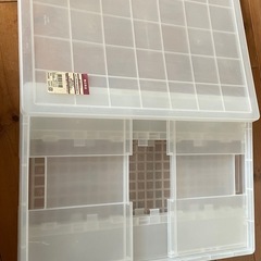 無印良品　折りたたみ収納ボックス　キャリーボックスの画像