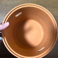 ガーリックセラー　テラコッタ製保存容器　素焼き 常滑焼 保存容器 保存容器 素焼きの画像