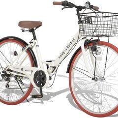 26インチ 折り畳み自転車　の画像