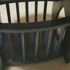 レトロ　ビンテージ 丸型 テーブル 机　ダイニング 本棚の画像