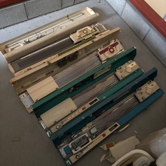 編み機まとめ売りの画像